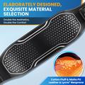 Heated Waist Massager with Air Pressure and Vibration - Black