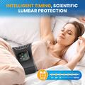 Heated Waist Massager with Air Pressure and Vibration - Black