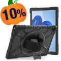 Microsoft Surface Pro 9 Heavy Duty 360 Case with Hand Strap - Black