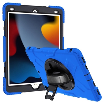 iPad 10.2 2019/2020/2021 Heavy Duty 360 Case with Hand Strap