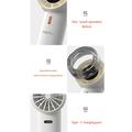 Hepu Basic High-Speed Handheld Fan with Digital Display - White