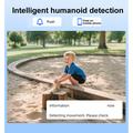 Hi2-Solar 4G 4-Lens Solar Security Camera - White