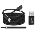 High Speed USB Type-C PC VR Link Cable - Oculus Quest, Quest 2 - 5m