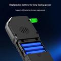 High-Accuracy Digital Breathalyzer / Alcohol Tester with Voice Alert - Black
