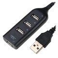 High-Speed 4-Port USB Hub 2.0 - 480Mbps