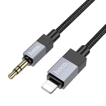 Hoco UPA32A Lightning to 3.5mm Audio Cable - 1m - Black