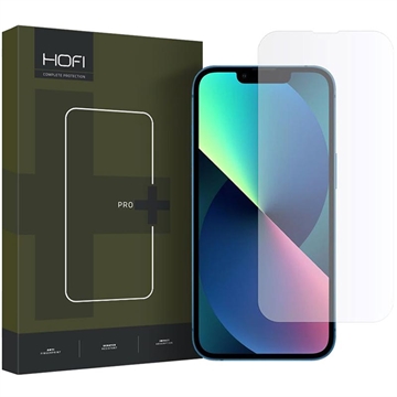 iPhone 13/13 Pro/14/16e Hofi Hybrid Pro+ Tempered Glass Screen Protector - Clear