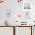 HomePod mini AhaStyle 2-Pack Wall Mount Holders with Cable Management - White