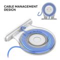 HomePod mini AhaStyle 2-Pack Wall Mount Holders with Cable Management - White