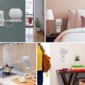 HomePod mini AhaStyle 2-Pack Wall Mount Holders with Cable Management - White