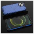 Honeycomb Armored iPhone 14 Max Hybrid Case - Blue