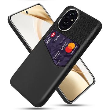 Honor 200 KSQ Case with Card Pocket - Black