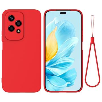 Honor 200 Lite Liquid Silicone Case - Red