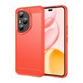 Honor 400 Pro Brushed TPU Case - Carbon Fiber