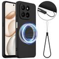Honor 400 Smart 5G/4G/X7d 4G/5G Liquid Silicone Case - MagSafe Compatible - Black
