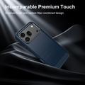 Honor 600/600 Pro Brushed TPU Case - Carbon Fiber - Blue