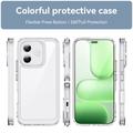 Honor 600 Lite Anti-Shock Hybrid Case - Transparent