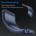 Honor 600 Lite Brushed TPU Case - Carbon Fiber - Blue