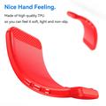 Honor 600 Lite Brushed TPU Case - Carbon Fiber - Red