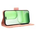 Honor 600 Lite Cardholder Wallet Case - Pink
