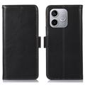 Honor 600 Lite Wallet Leather Case with RFID - Black