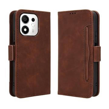 Honor 600 Smart Cardholder Wallet Case - Brown