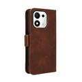 Honor 600 Smart Cardholder Wallet Case - Brown
