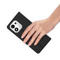 Honor 600 Smart Dux Ducis Skin Pro Flip Case - Black