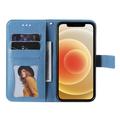 Honor 600 Smart Mandala Wallet Case with Wrist Strap