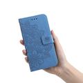 Honor 600 Smart Mandala Wallet Case with Wrist Strap