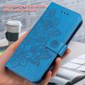 Honor 600 Smart Mandala Wallet Case with Wrist Strap
