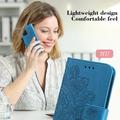 Honor 600 Smart Mandala Wallet Case with Wrist Strap