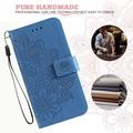 Honor 600 Smart Mandala Wallet Case with Wrist Strap