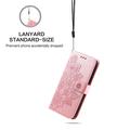 Honor 600 Smart Mandala Wallet Case with Wrist Strap - Pink