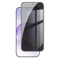 Honor 600 Smart Privacy Full Cover Tempered Glass Screen Protector - Black Edge