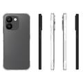 Honor 600 Smart Shockproof Silicone Case - Transparent