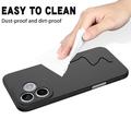 Honor 600e/600 Lite/X80i Liquid Silicone Case with Hand Strap - Black