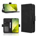 Honor Magic9 Pro Max Cardholder Wallet Case - Black
