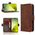 Honor Magic9 Pro Max Cardholder Wallet Case - Brown