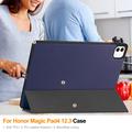 Honor MagicPad 3 Pro 12.3/MagicPad 4 Tri-Fold Series Smart Folio Case - Dark Blue