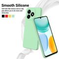 Honor X5d/X5d Plus Liquid Silicone Case with Hand Strap - Green