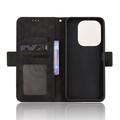 Honor X6e Cardholder Wallet Case - Black