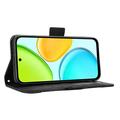 Honor X6e Cardholder Wallet Case - Black