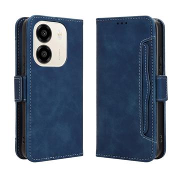 Honor X6e Cardholder Wallet Case - Blue