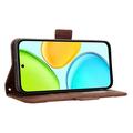 Honor X6e Cardholder Wallet Case - Brown