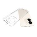 Honor X6e Shockproof Silicone Case - Transparent