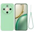 Honor X70/X9d/Magic8 Lite Liquid Silicone Case with Hand Strap