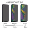 Honor X70 Pro Max Privacy Tempered Glass Screen Protector - 9H