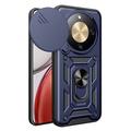Honor X70/X9d/Magic8 Lite Rotary Ring Hybrid Case with Camera Shield