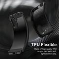 Honor X7e Brushed TPU Case - Carbon Fiber